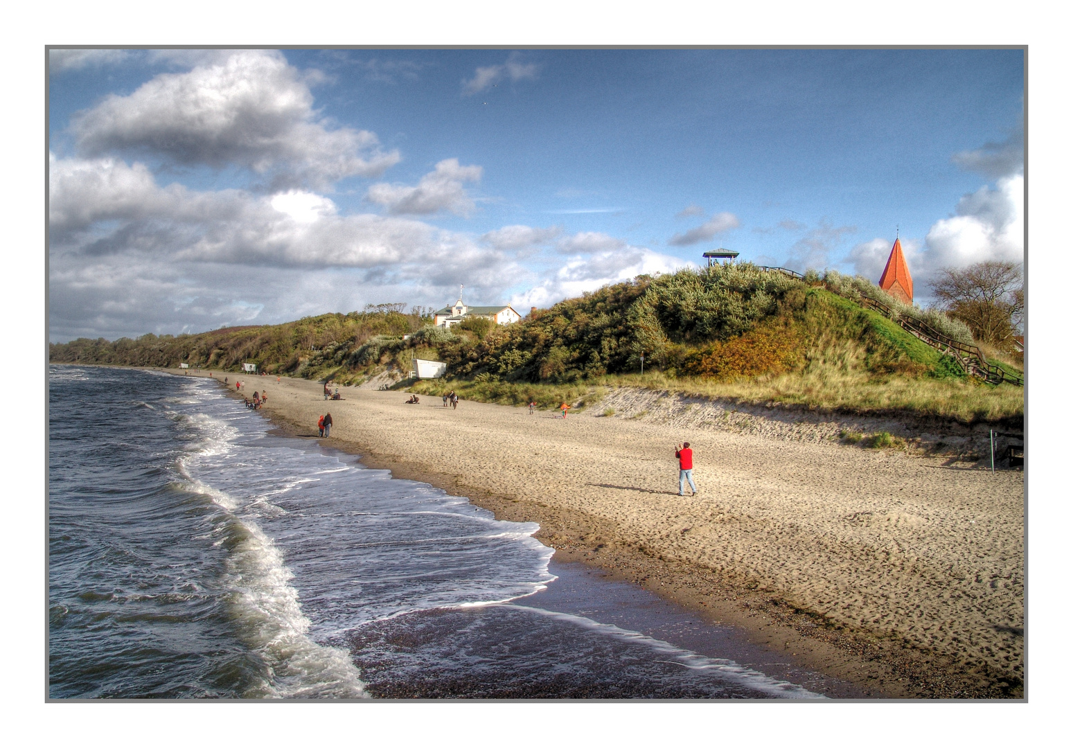 ...am Strand von Rerik