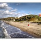 ...am Strand von Rerik