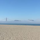 Am Strand von San Francisco