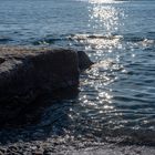 Am Strand von San Remo