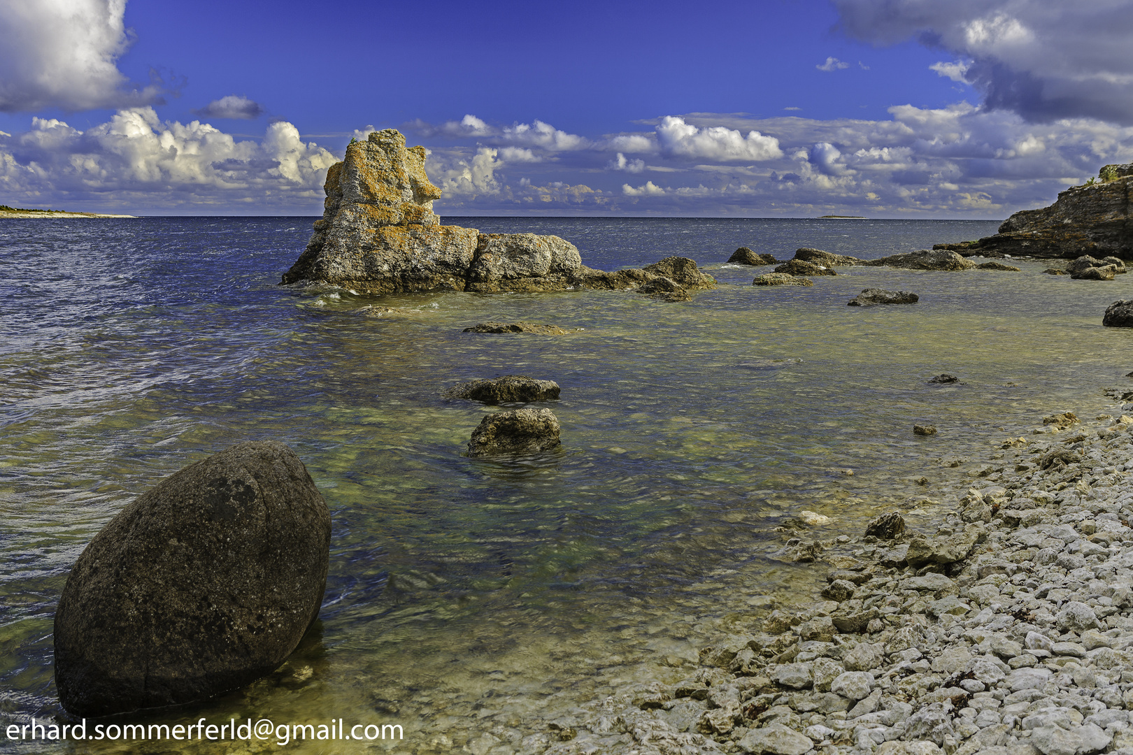 Am Strand von Sankt Olofsholm