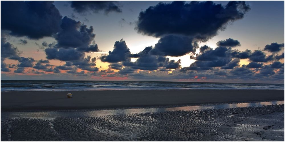 am Strand von Sankt Peter Ording