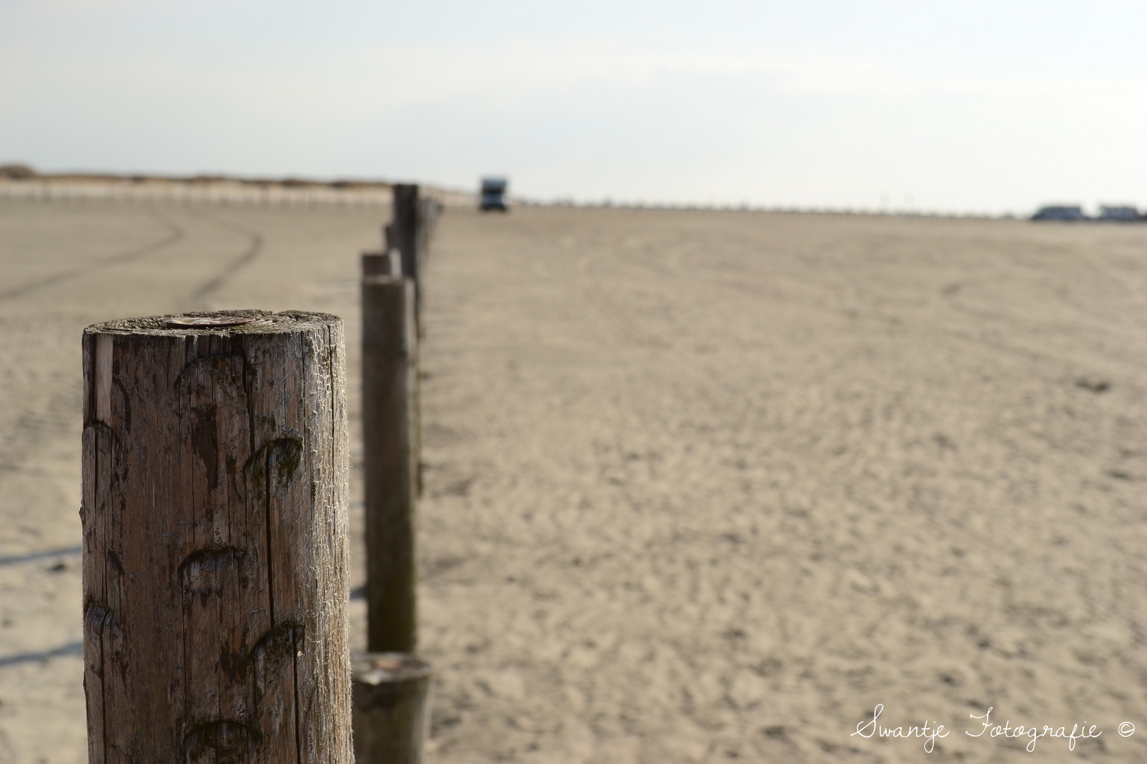 Am Strand von Sankt Peter-Ording...