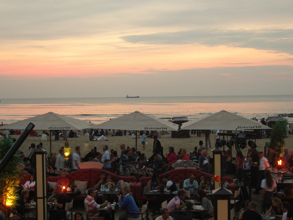 Am Strand von Scheveningen bei Den Hag