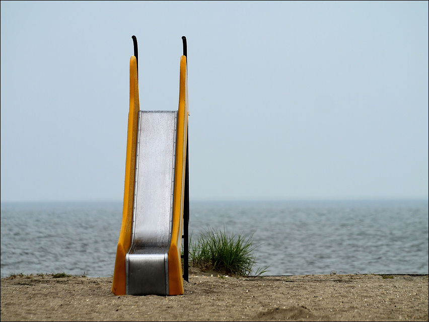 am Strand von Schillig...