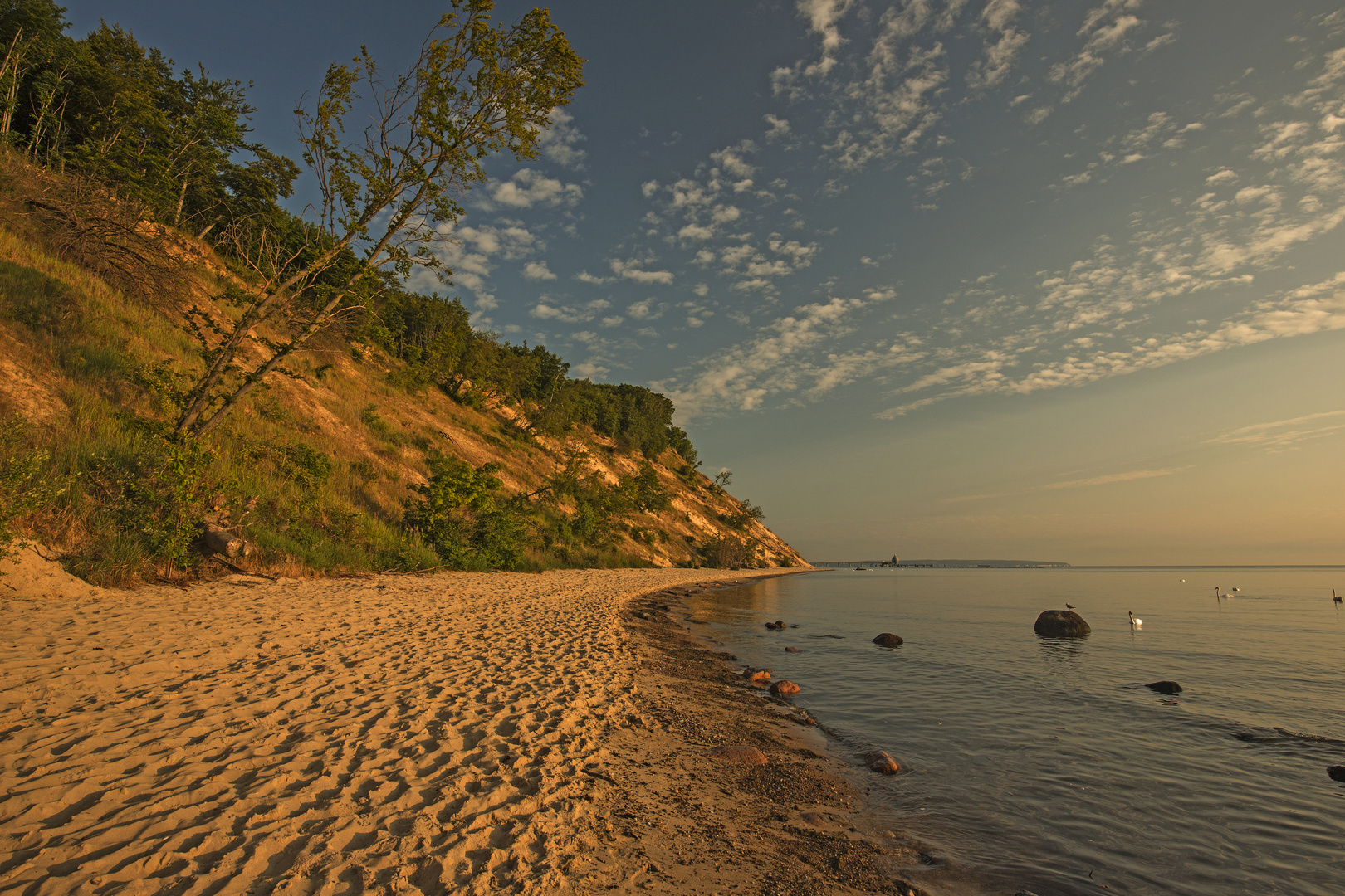 Am Strand von Sellin....