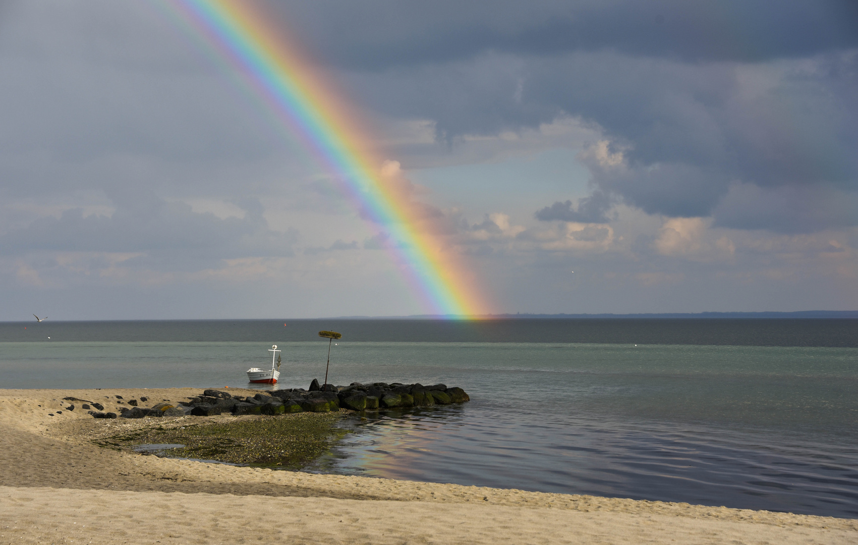 Am Strand von Sierksdorf