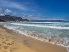 Am Strand von São Vicente