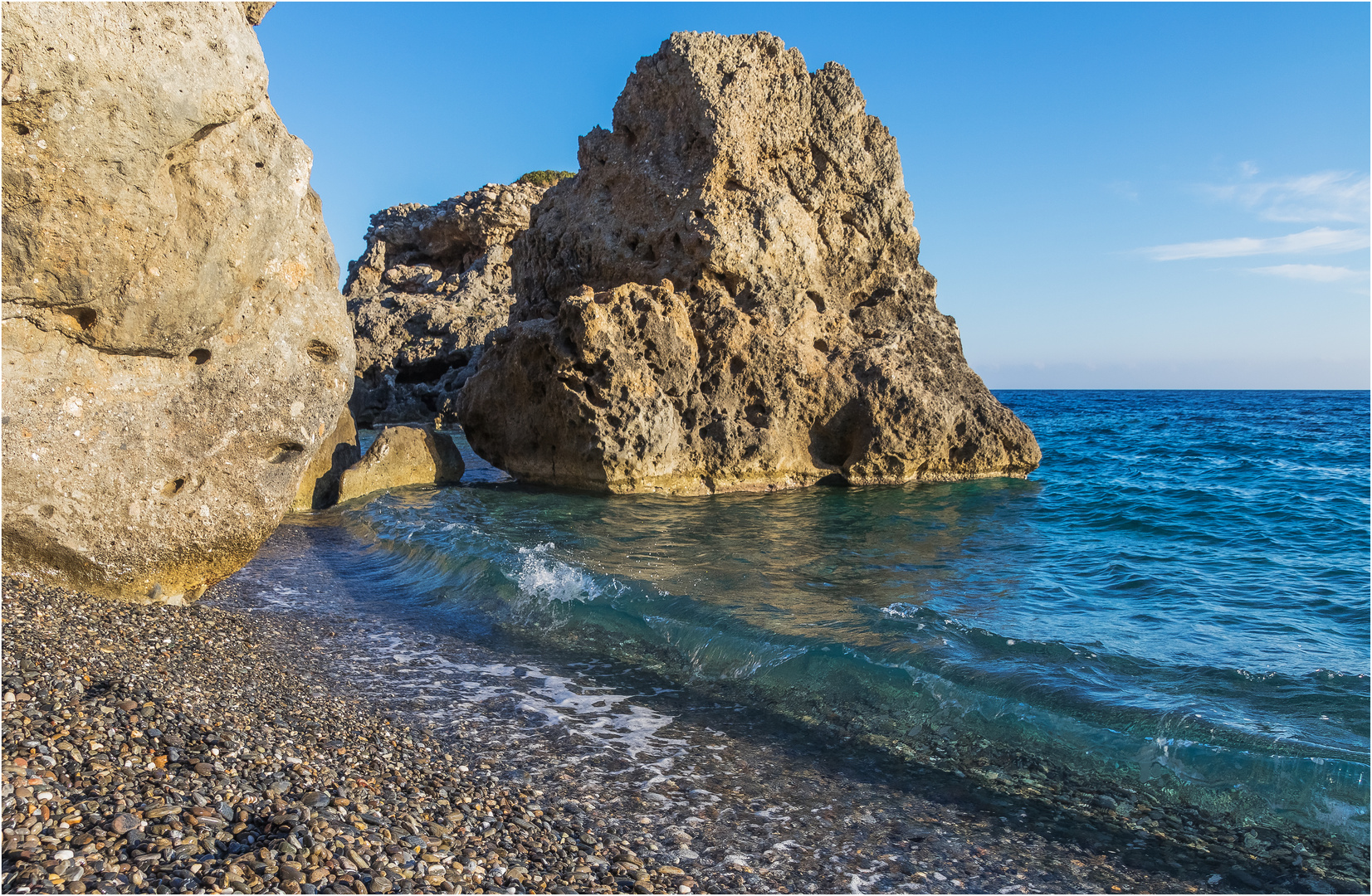 Am Strand von Sougia