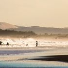 am Strand von St. Lucia - Südafrika