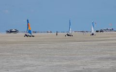 Am Strand von St. Peter Ording