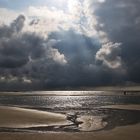 am Strand von St. Peter Ording