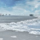 Am Strand von St. Peter Ording