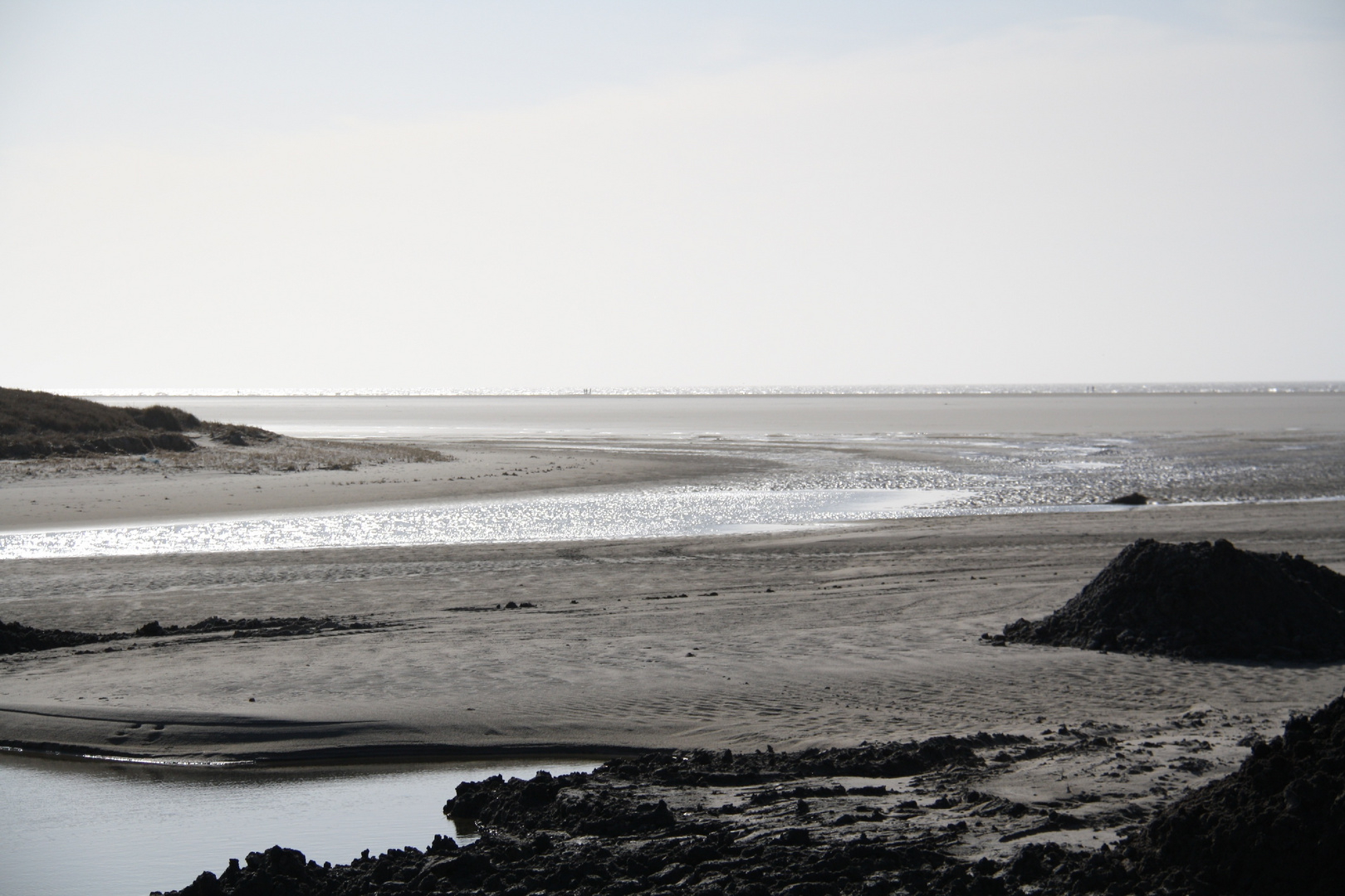 Am Strand von St. Peter-Ording