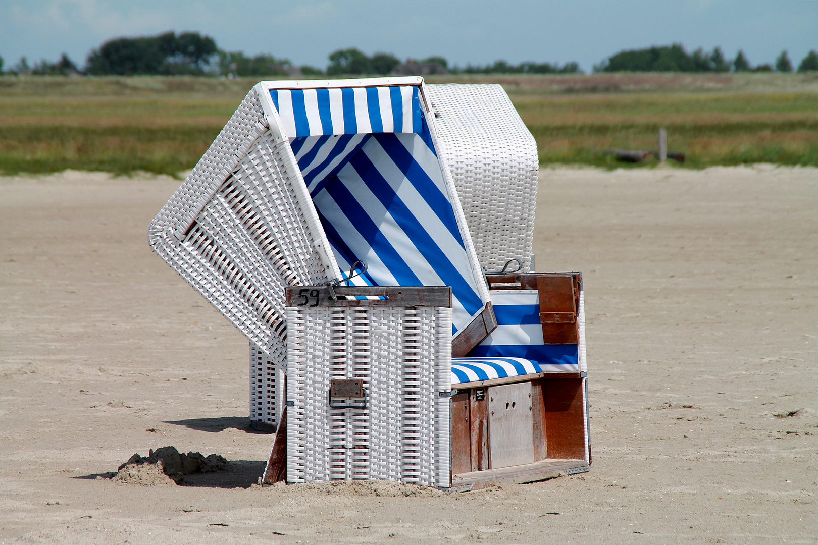 Am Strand von St. Peter-Ording