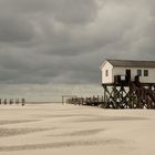 Am Strand von St. Peter Ording