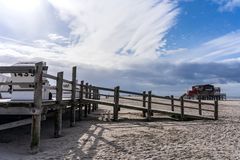 Am Strand von St. Peter Ording