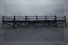 Am Strand von St. Peter Ording