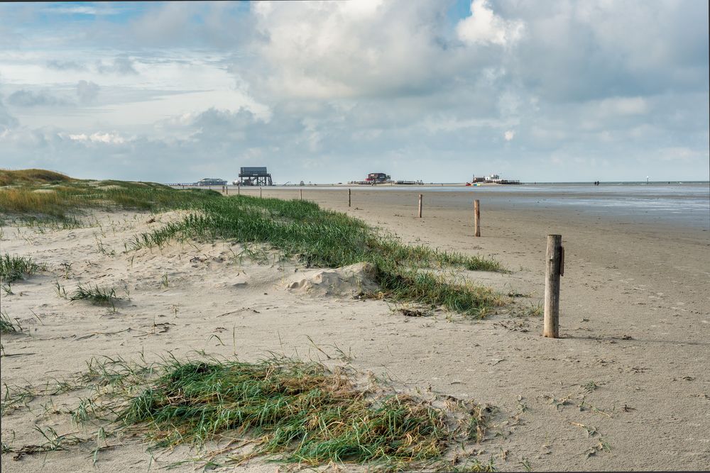 AM STRAND VON ST. PETER - ORDING - OKTOBER 2021