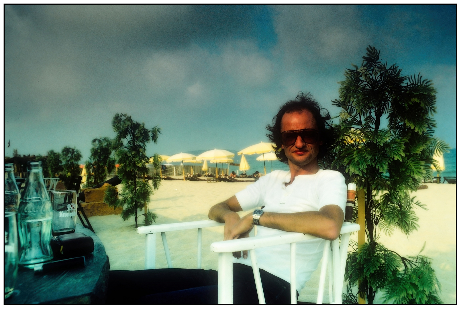 Am Strand von St. Tropez