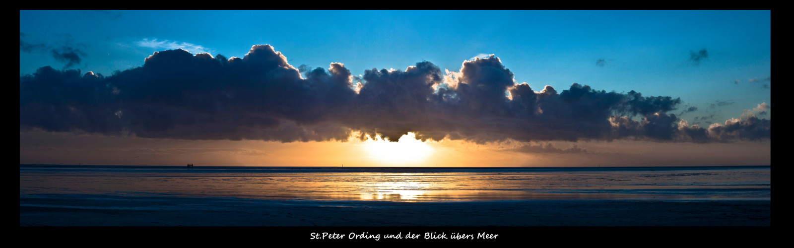 am Strand von St.Peter Ording