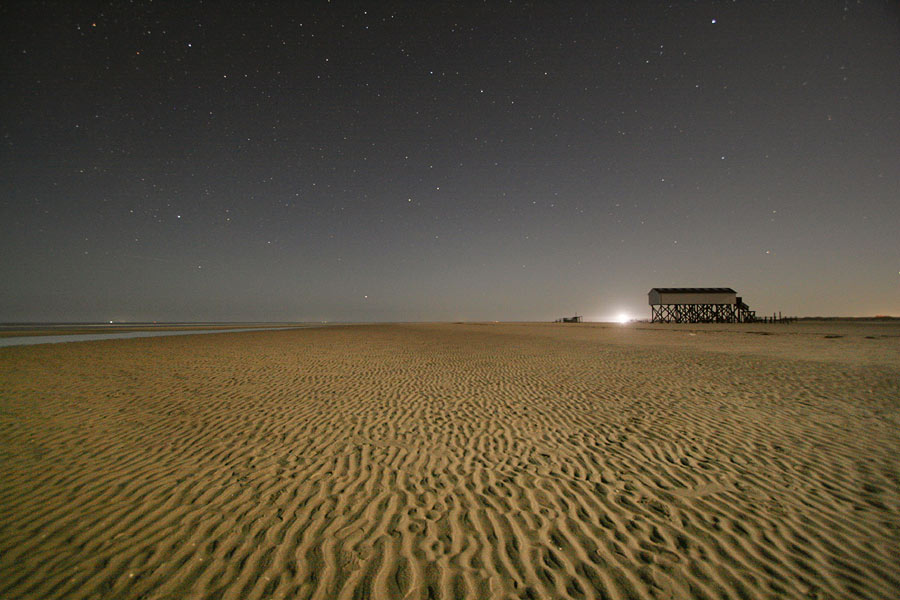 Am Strand von St.Peter Ording...