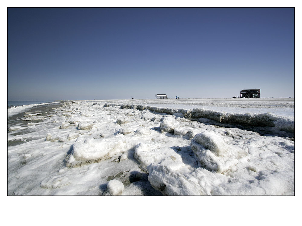 Am Strand von St.Peter-Ording