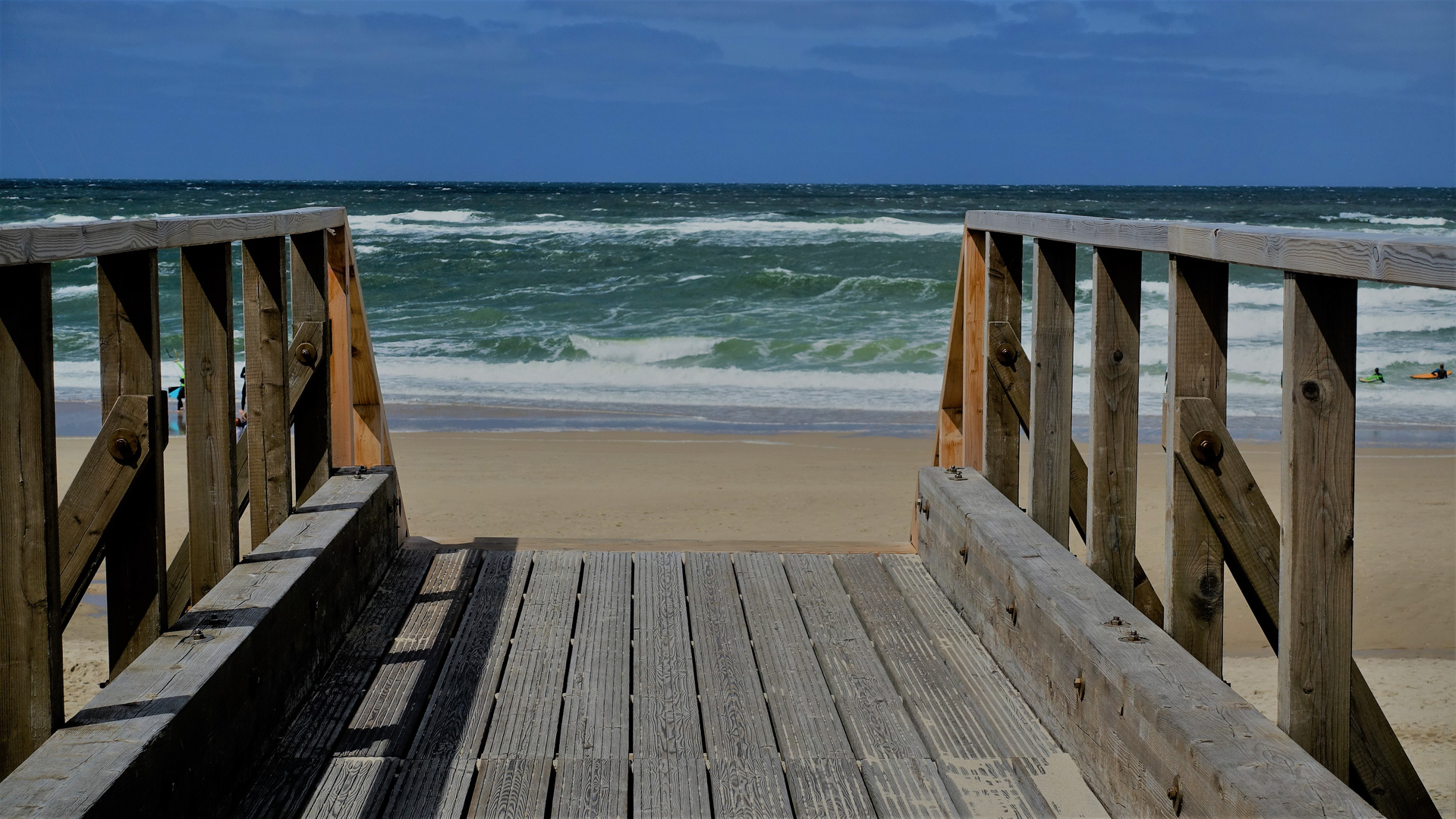 Am Strand von Sylt