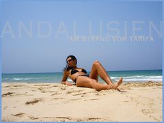 ... am Strand von Tarifa