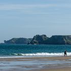 Am Strand von Tenby