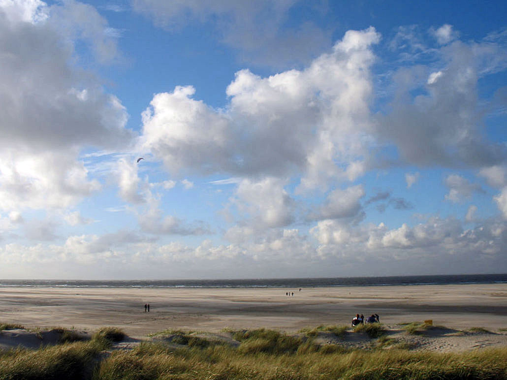 am Strand von Texel