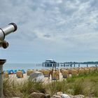 Am Strand von Timmendorf