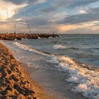 Am Strand von Timmendorf