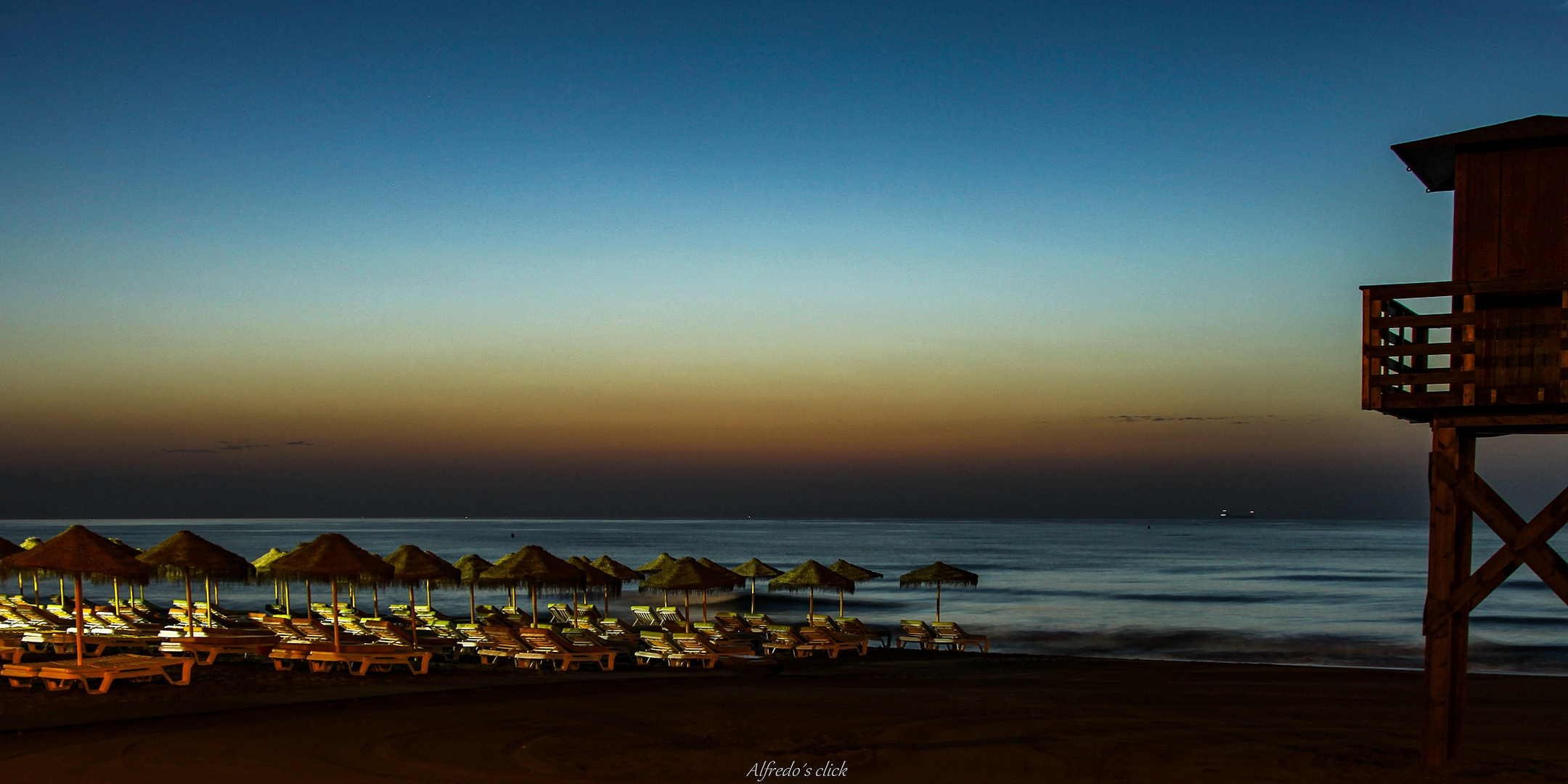 Am Strand von Torremolinos