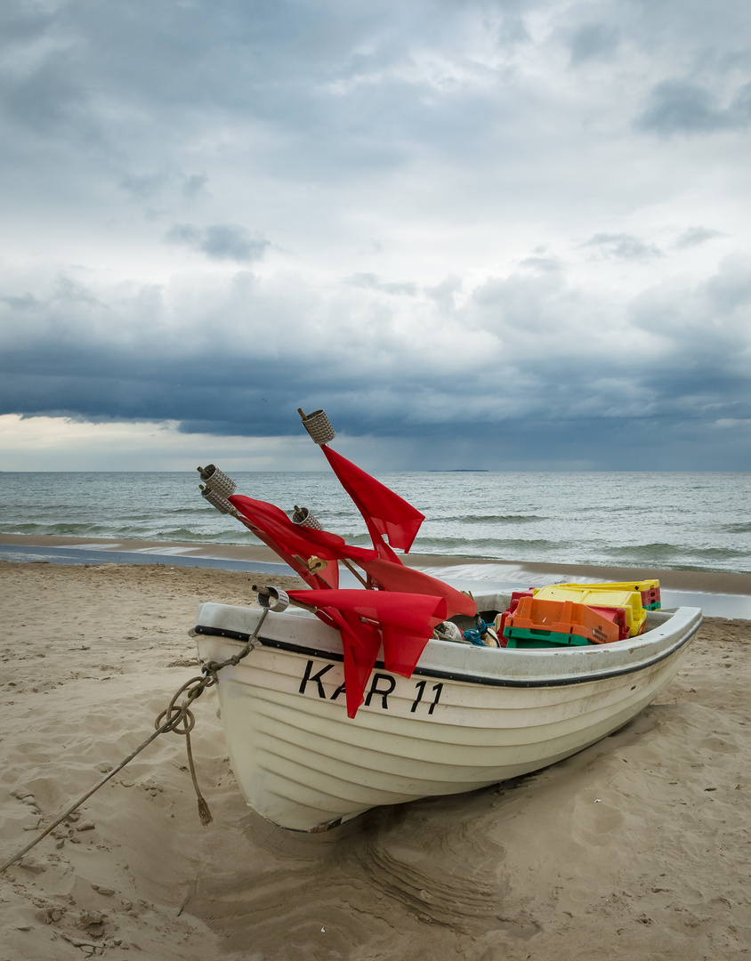 Am Strand von Trassenheide