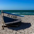 Am Strand von Étretat