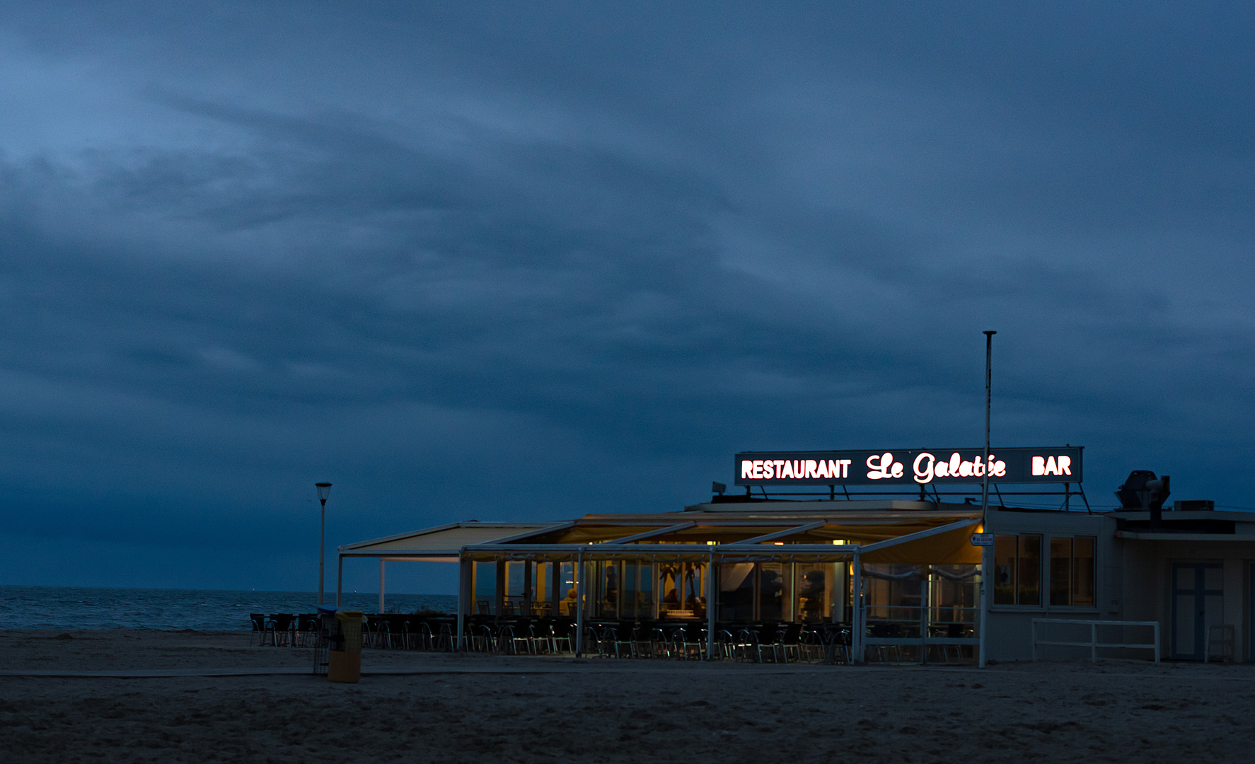 Am Strand von Trouville