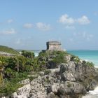 Am Strand von Tulum