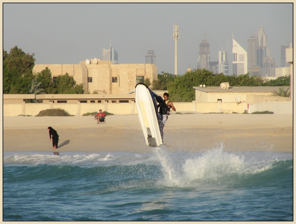Am Strand von Umm Suqeim (Dubai)