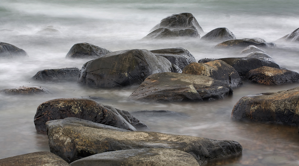 Am Strand von Unstad i Lofoten