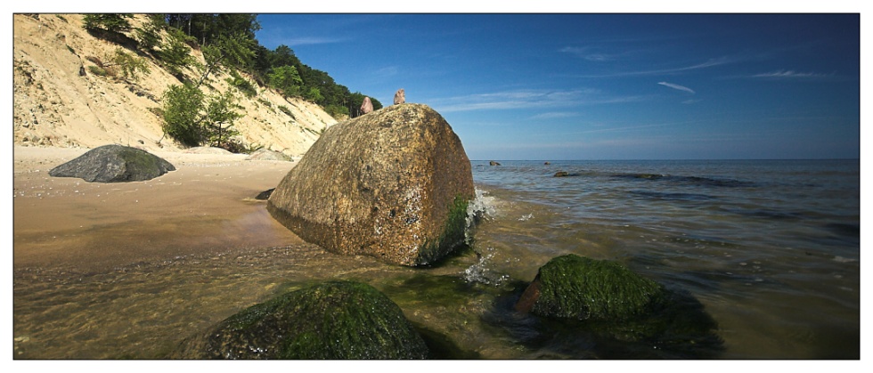 Am Strand von Usedom