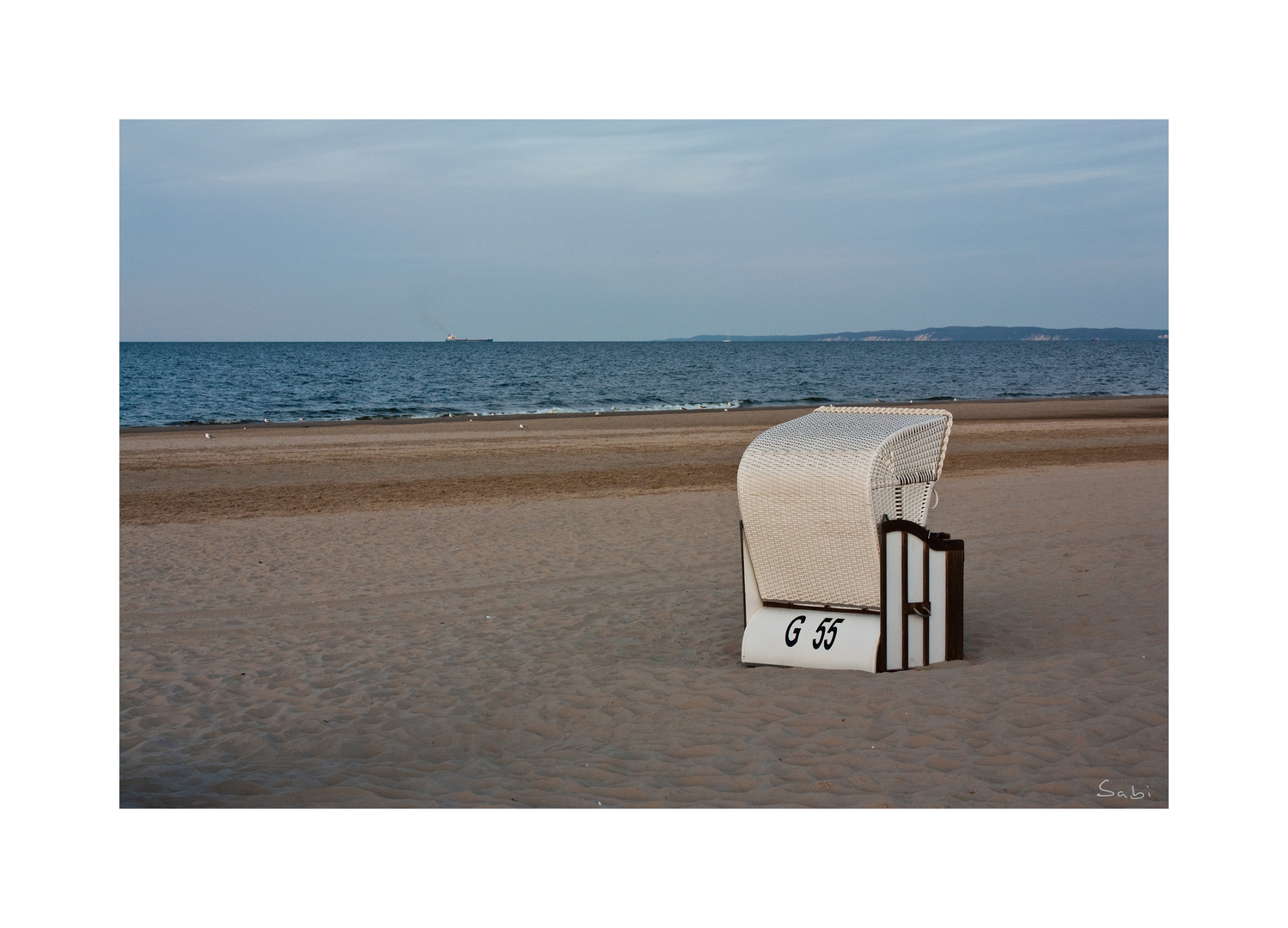 Am Strand von Usedom