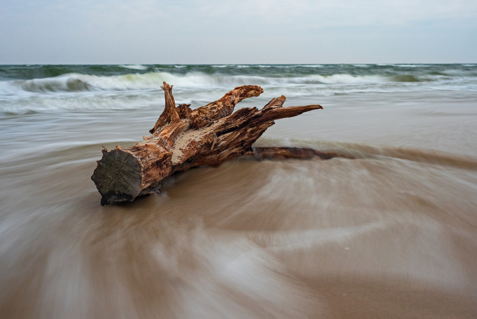 Am Strand von Usedom