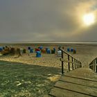 Am Strand von Utersum /Föhr mit Blick nach Sylt