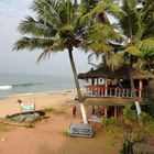 Am Strand von Varkala, Kerala