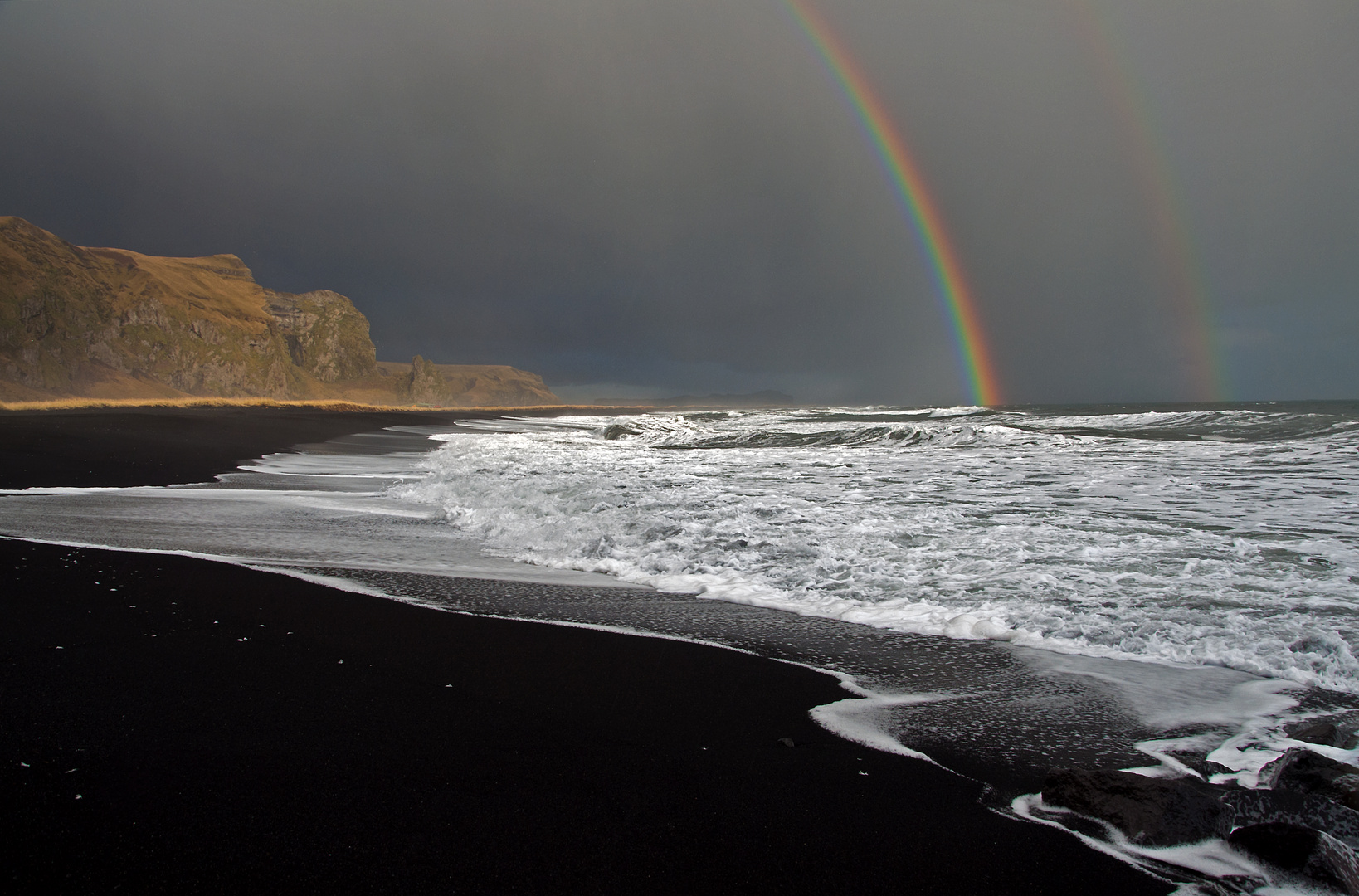 Am Strand von Vik