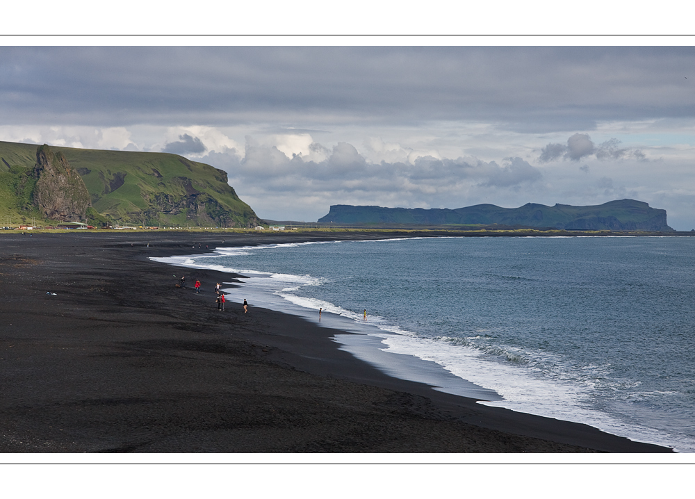 Am Strand von Vik