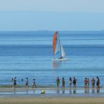 am Strand von Villers-sur-Mer (Normandie)