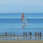 am Strand von Villers-sur-Mer (Normandie)