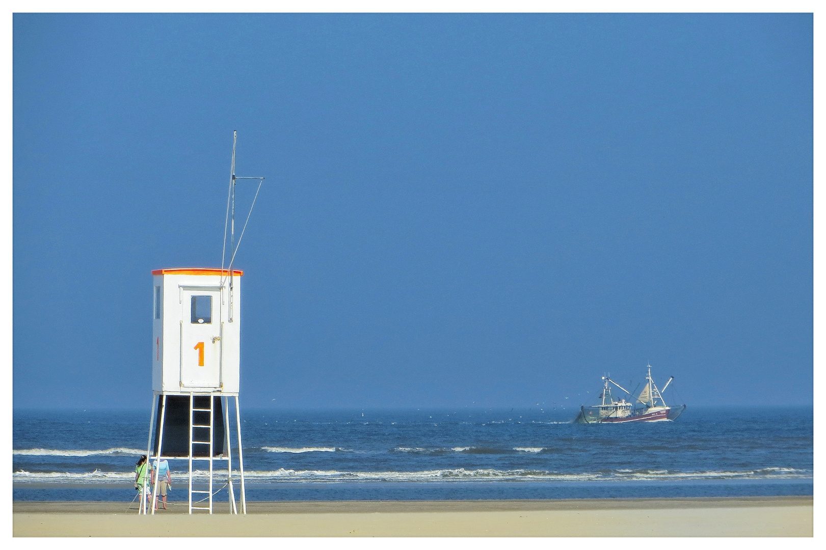 Am Strand von Wangerooge